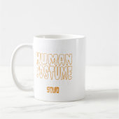 言語病理学ハロウィーン音声セラピー コーヒーマグカップ (左)
