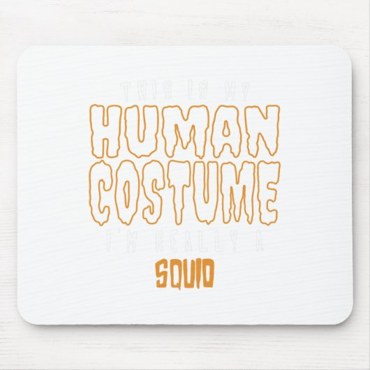 言語病理学ハロウィーン音声セラピー マウスパッド (正面)