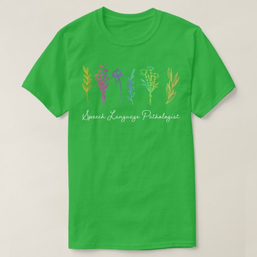 言語病理学者11 Tシャツ (デザイン正面)