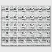 言語病理学者 ラッピングペーパー (フラット)