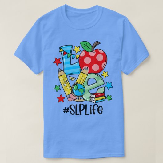 言語病理学者SLP最後の100日 Tシャツ (デザイン正面)