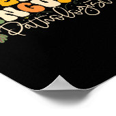 言語病理学音声セラピー感謝祭 ポスター (角)