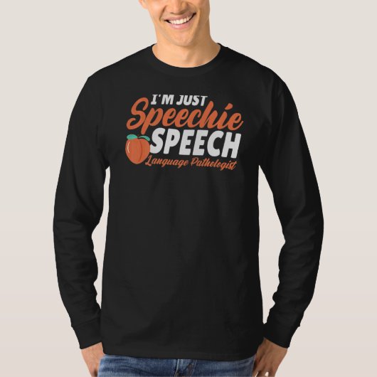 言語病理学音声セラピーI Love Tシャツ (正面)