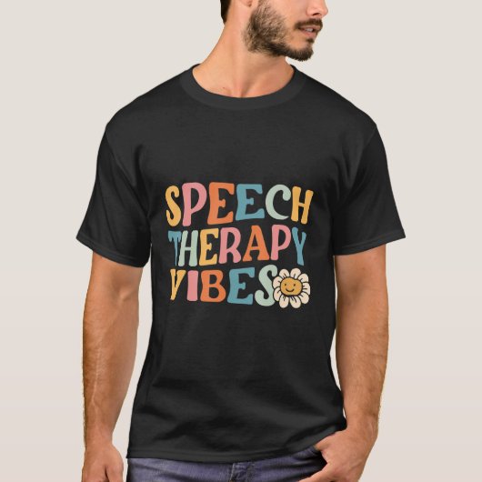 言語病理学音声セラピーVibes Tシャツ (正面)