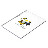 言語療法士の蝶 ノートブック (左側)