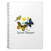 言語療法士の蝶 ノートブック (正面)