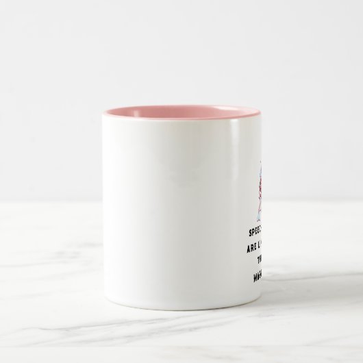 言語療法士はユニコーンの言語聴覚療法のようです ツートーンマグカップ (中央)