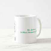 言語療法士へのギフトマグカップ コーヒーマグカップ (正面右)