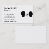 言語療法士 名刺 (正面/裏面)