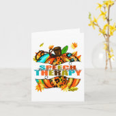 言語療法 感謝と幸せを感じる 秋の恵み カード (黄色い花)