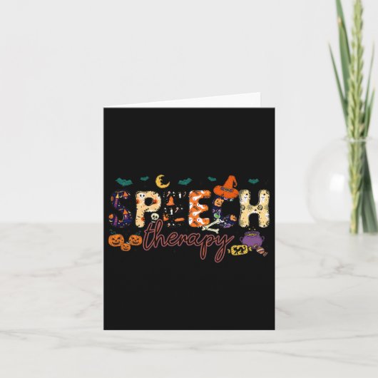 言語聴覚士 言語療法士 ハロー カード (正面)