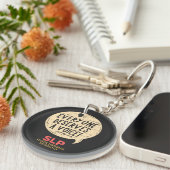 言語聴覚士（SLP） キーホルダー (正面右)