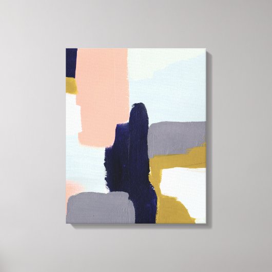 言語 キャンバスプリント (正面)