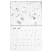 言語、グレークラウド カレンダー (1月 2027)