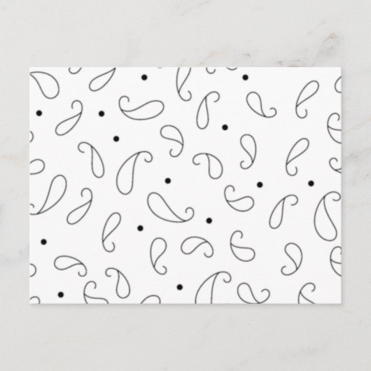 言語、ダークグレー ポストカード (正面)