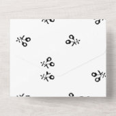 言語、マウンテンミスト オールインワン招待状 (裏面)