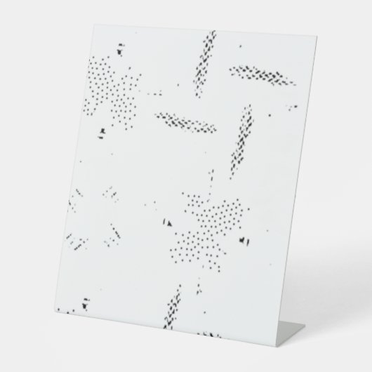 言語，ライトグレー，ゲイザー台座標識 台座サイン (正面)