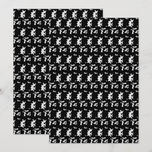 言語, 砂漠の嵐 招待状 (正面/裏面)