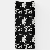 言語、砂漠嵐バナー 横断幕 (縦)