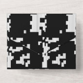 言語、砂漠嵐 オールインワン招待状 (裏面)