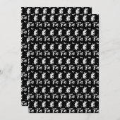 言語、砂漠嵐 招待状 (正面/裏面)