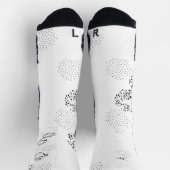 言語、雪のドリフト ソックス (上部)
