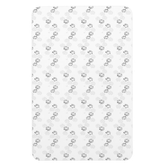 言語、雪のドリフト マグネット (縦)