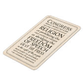 言論の自由と宗教 マグネット (左側)