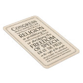 言論の自由と宗教 マグネット (右側)