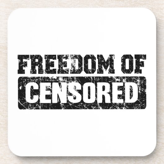 言論の自由は正確ではないかもしれない コースター (正面)