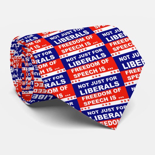 言論の自由は自由主義者のためだけではない ネクタイ (ロール)