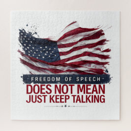 言論の自由は言論を意味す保るまい ジグソーパズル