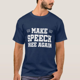 言論の自由を取り戻そう Tシャツ