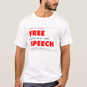 言論の自由カード300dpi C Tシャツ