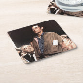 言論の自由 スクエアペーパーコースター (アングル)