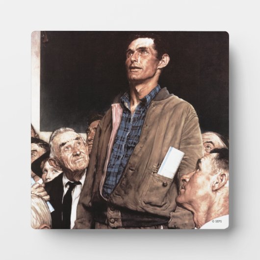 言論の自由 フォトプラーク (正面)