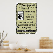 言論の自由 ポスター (キッチン)