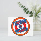 言論の自由 ポストカード (スタンド正面)