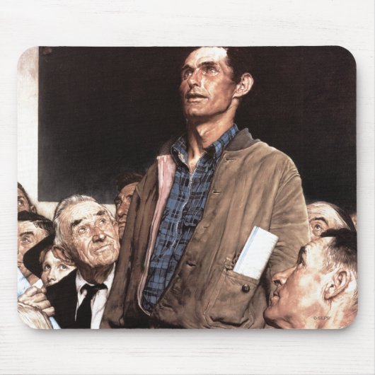 言論の自由 マウスパッド (正面)