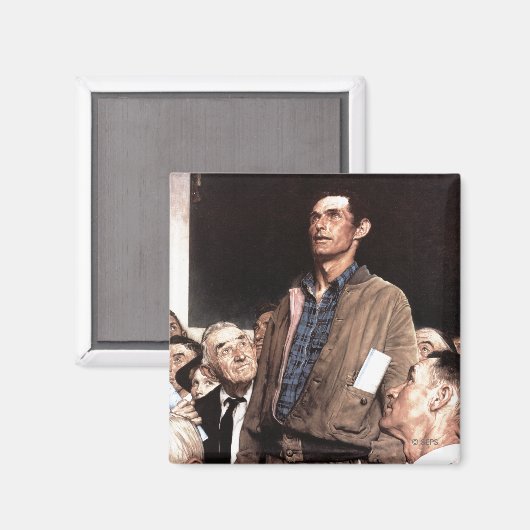 言論の自由 マグネット (正面/裏面)