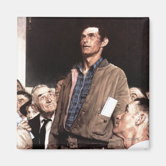 言論の自由 マグネット (正面)