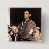 言論の自由 缶バッジ (正面)