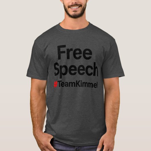 言論の自由 Tシャツ (正面)