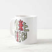 言論 コーヒーマグカップ (正面左)