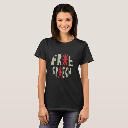 言論 Tシャツ (正面フル)