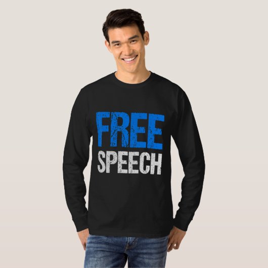 言論 Tシャツ (正面フル)
