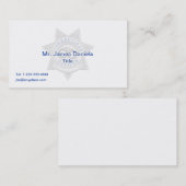 訂正オフィサーカスタムバッジ 名刺 (正面/裏面)