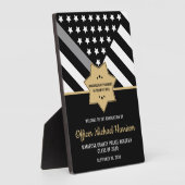 訂正役員卒業パーティーへようこそ フォトプラーク (側面)