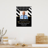 訂正役員退職パーティー写真ようこそ ポスター (キッチン)