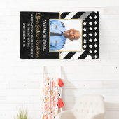 訂正役員退職パーティー写真ようこそ 横断幕 (インサイチュ)